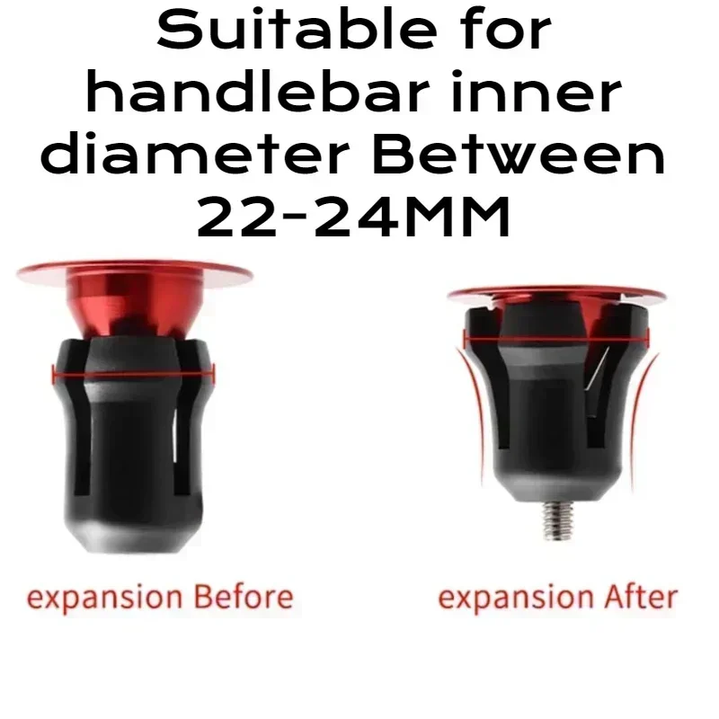 2PCS Bicycle Handlebar Bar End Plugs Caps Expansion Lock Plug Alloy Road Bike Handlebar Tape Outdoor Accessories