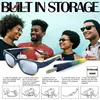 R&R New Design Glasses Holder Horn Tube Removable Sunglasses Hidden Tapered Roll Paper Storage Smoking Accessories Gadgets Men 5