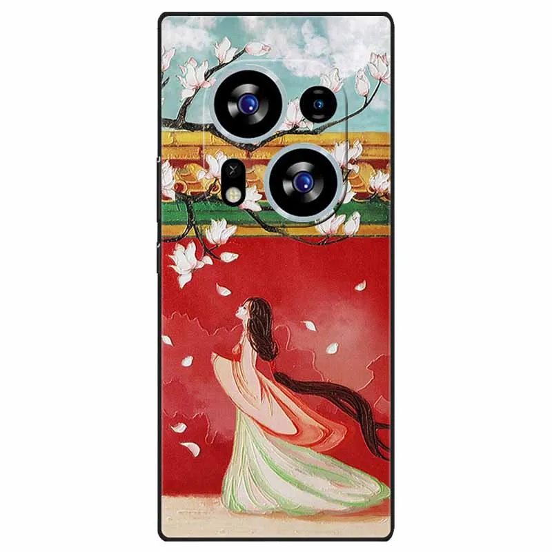 Charming 3D Relief Soft TPU Silicone Phone Case for Tecno Phantom X2 Series