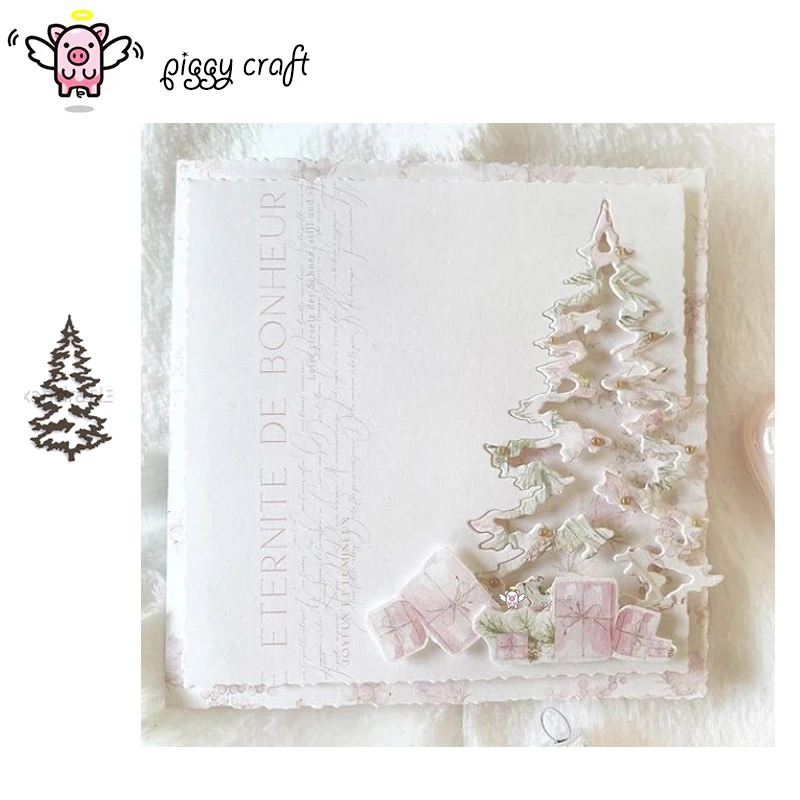 Troquel De Corte De Metal Con árbol De Ciervo De Navidad, Plantillas Para Bricolaje, álbum De Recort, Grabado Decorativo, Plantilla Troqueladora Artanal - AliExprs