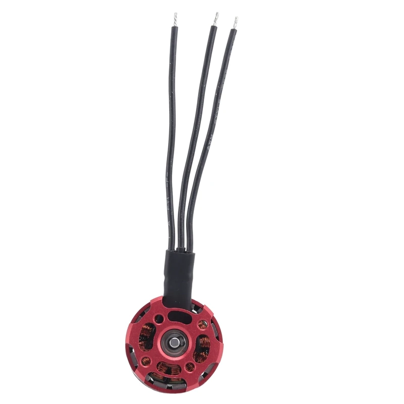 Jeu de 4 moteurs sans balais RS2205 2300KV CW/CCW pour FPV Racing, prêts à être montés sur un drone de course.