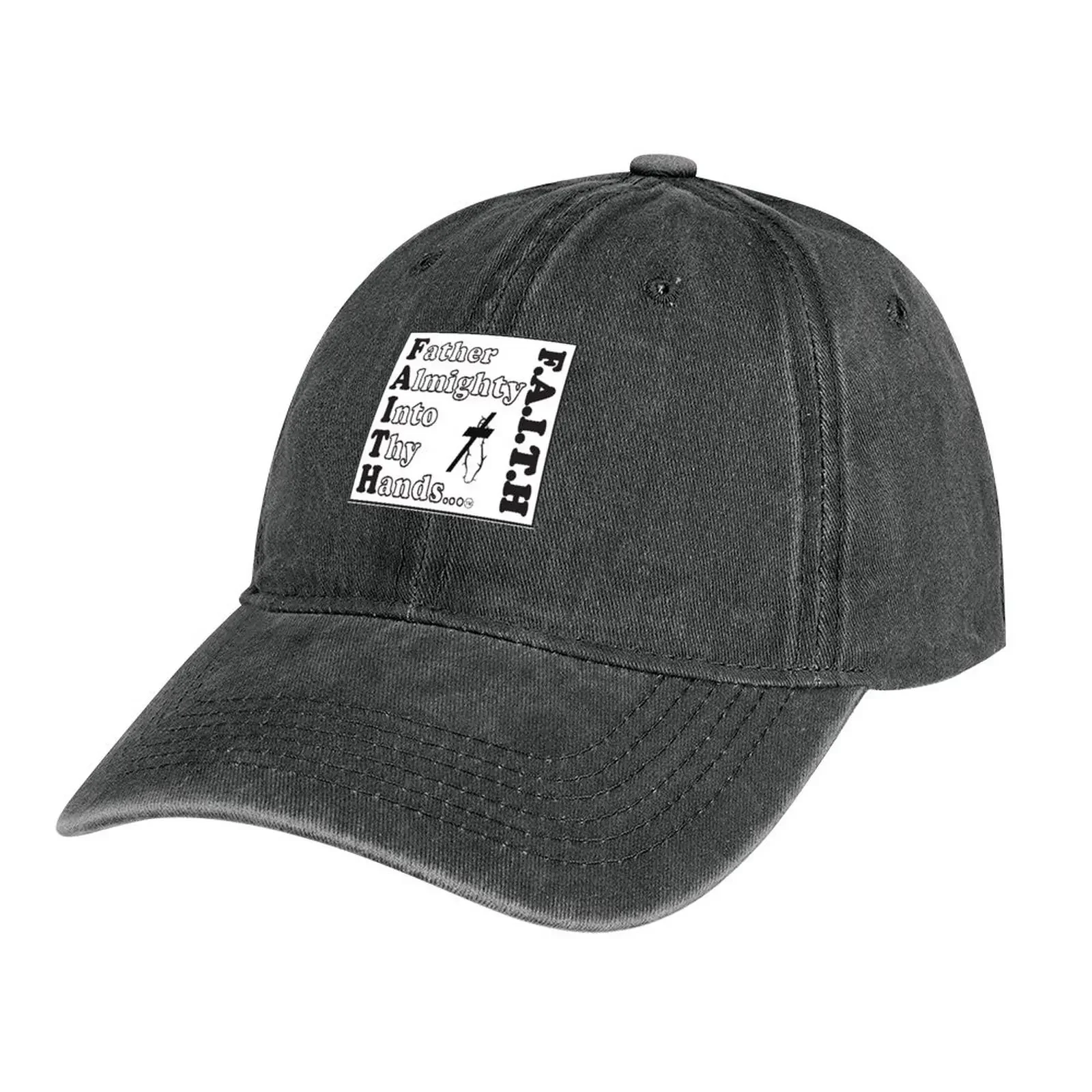 

Witimagine FAITH Apparels - No Pattern - Black-White #1 Cowboy Hat Christmas Hat Luxury Man Hat Sun Hats For Women Men's