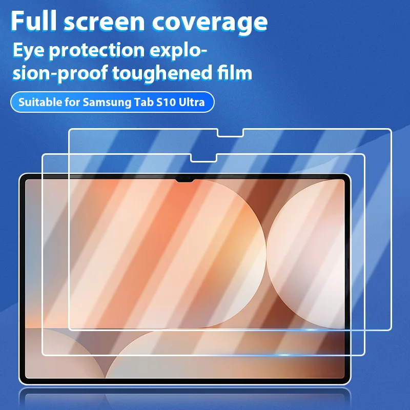 1/2Pcs Screen Protector For Samsung Galaxy Tab S10U S10FE Tempered Glass Film Friendly Anti-Scratch Transparent Protective Film