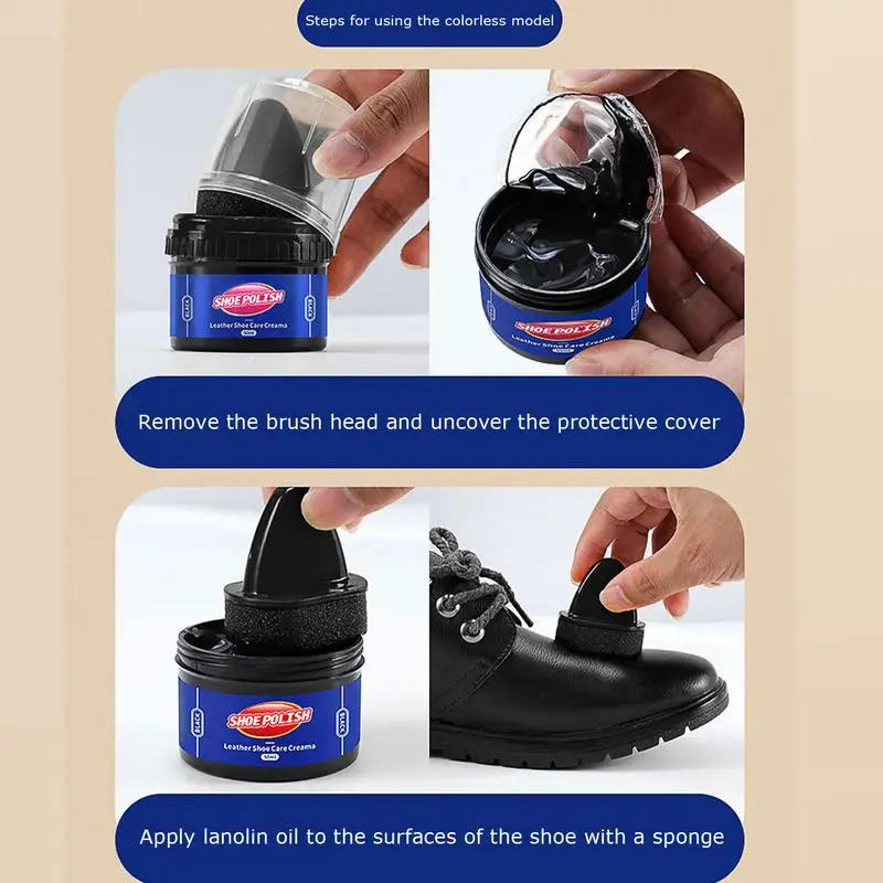 Leather Repair Cream 50ml Car Leather Repair Cream Maintenance Car Conditioner Interior Cleaner for Shoes