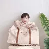 Large Maternity Bag for Baby Diaper Maternal Mommy Bag Bear Kindergarten Quilt Storage Bag Large-capacity Mom Travel Luggage Bag 6