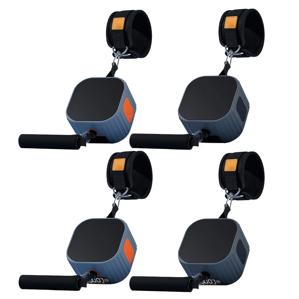 Fitness Pump Resistance Machine Adjustable Resistance Strength Training Puller with Counter Rowing Machine for Home Gym