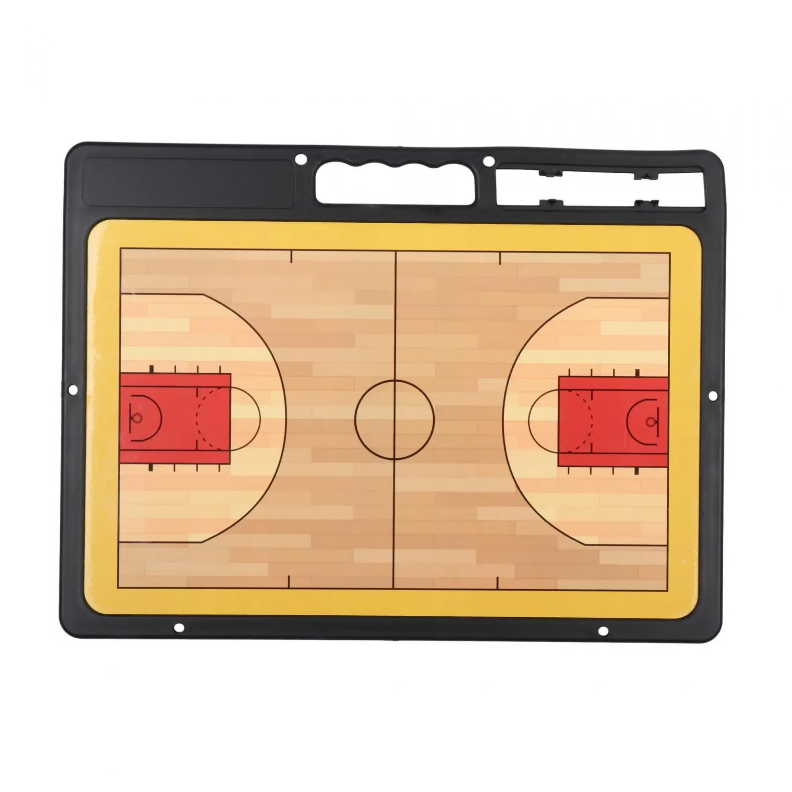 

Basketball Coaching Boards Display Board with Marker Pen Training Equipment with 2 Marker Pen Erasable Volleyball Tactic Board