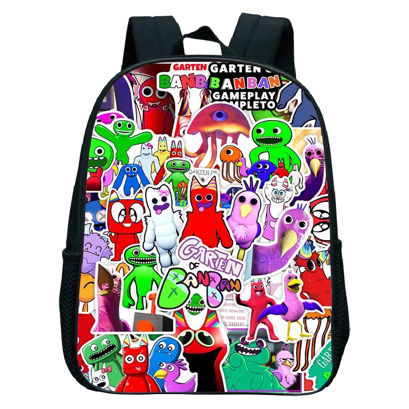 

Garten Of Banban Kids Backpacks Kindergarten Bag Bookbags Boys Girls Cartoon School Bags Children Satchel Toddler Small Backpack