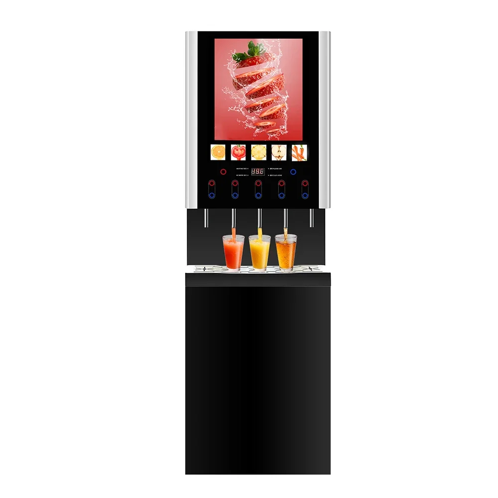 Commercial Users-Friendly Instant Fully Automatic Vending Coffee Maker Machine 220v 5