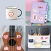 10/60pcs Pink Bookish Reading Book Stickers for Students School Season Gifts Scrapbooking Notebooks DIY Laptop Phone Bottle Kids 6