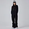 MUTUSNOW Winter Warm Waterproof Men And Women‘s Ski Strap Pants Breathable Snowboarding Trousers Male And Female Snow Overalls 5