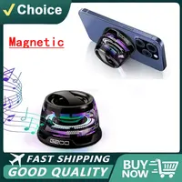 Portable Bluetooth Speaker G200 RGB Lighting Magnetic Speaker BT5.3 Mini Sound Box 7 Hours Playback Phone Holder