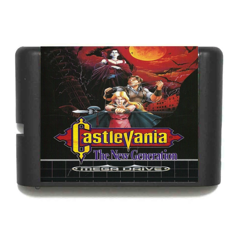 

Новое поступление Castlevania-16-битная игровая карта MD нового поколения для Sega Mega Drive для Genesis