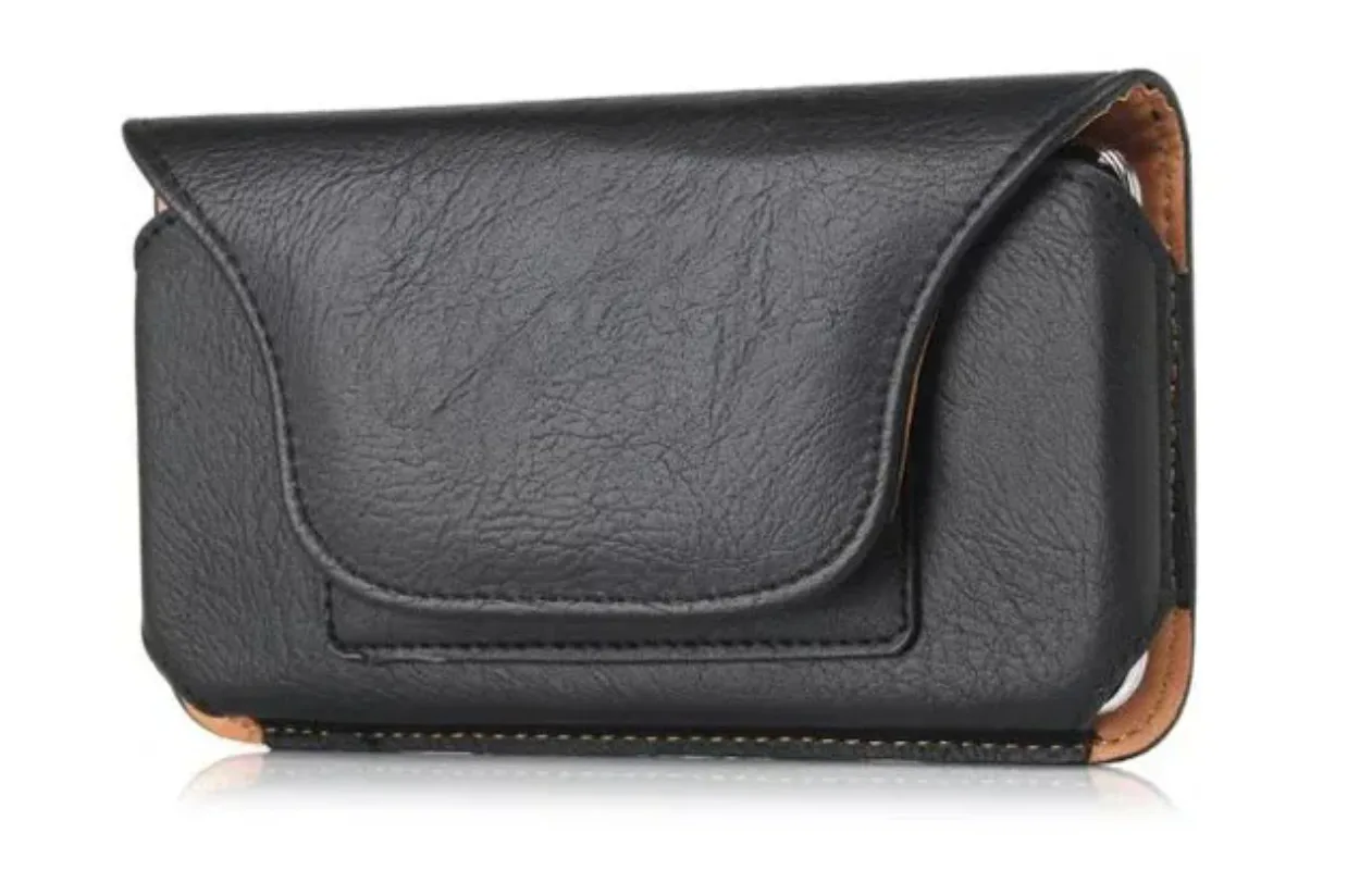 Holster Belt Clip Leather Phone Case Pouch for Xiaomi Pocophone F1,Mi A2 Lite,For Galaxy Note9/J8.ZTE Nubia Z18,Cubot X18 Plus
