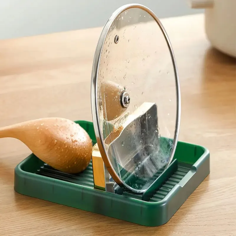 Kitchen Storage Rack Multi Use Pots Lid Holder Shovel Countertops Knife Fork Stand Cooking Storage Accessories Organizer kitchen tools