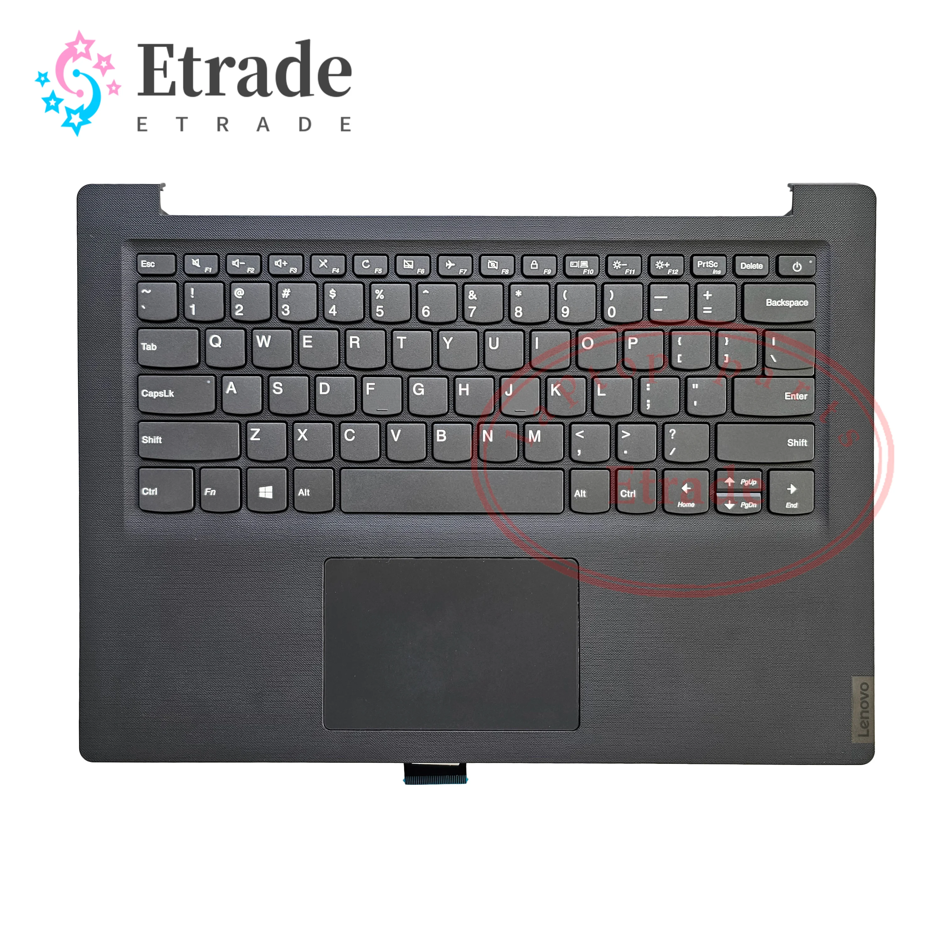 

98 новый оригинальный Подставка для рук для ноутбука Верхняя Крышка корпуса с клавиатурой США AP1RS000400 для Lenovo V14 V14-IIL ADA Series