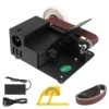 Mini Electric Belt Machine Sander Sanding Grinding Machine Adjustable Speed Abrasive Belts Grinder DIY Polishing Cutter Edges 4
