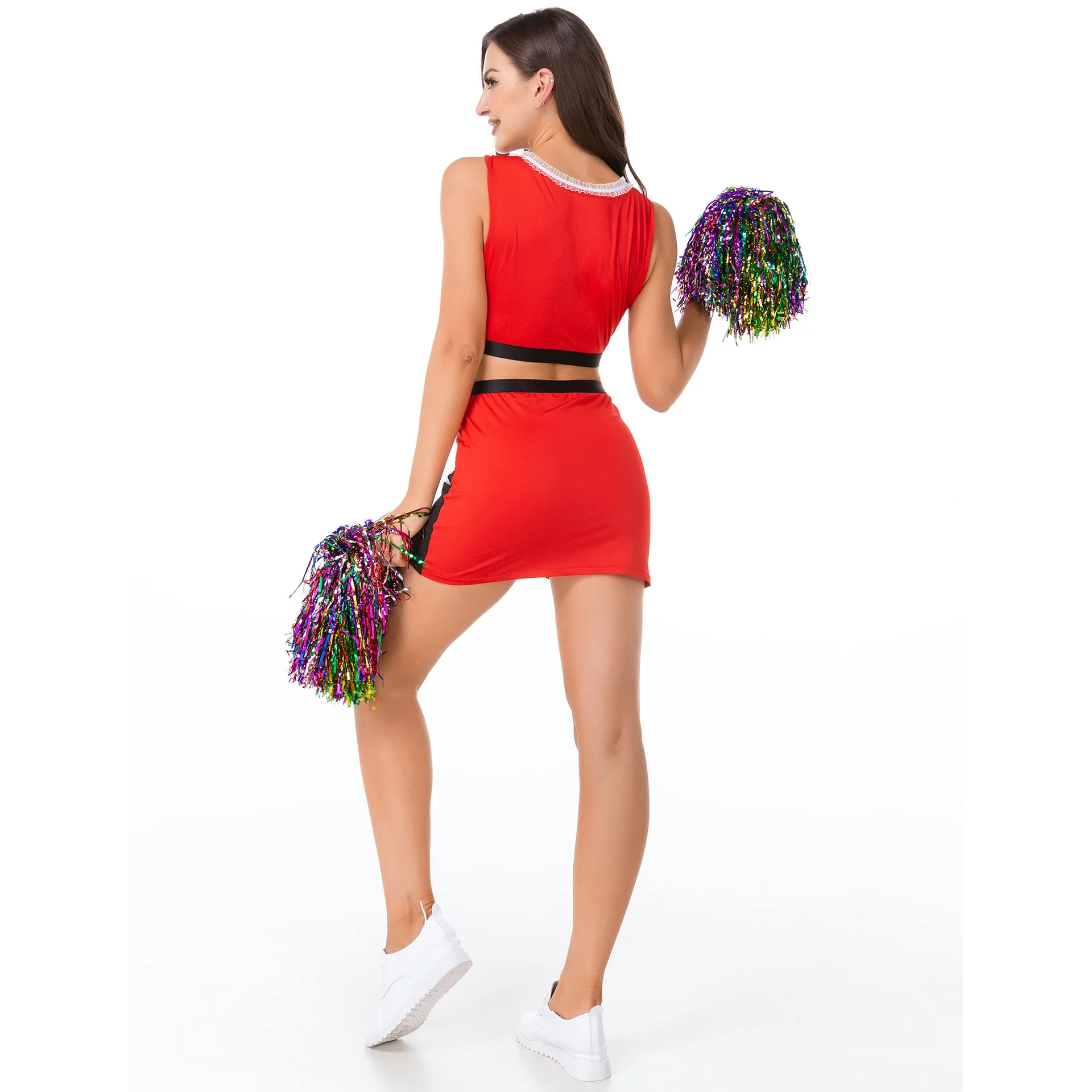 S-L Four Colors New Female Cheerleading Clothing Stage Performance Clothing