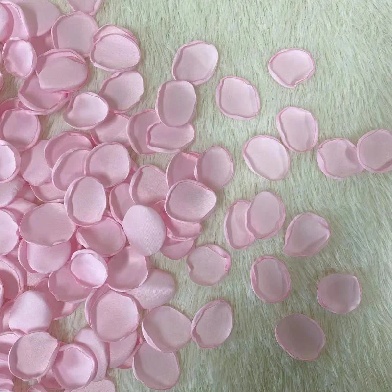 Handmade 200 Pcs Silk Rose Petals for Wedding Bride Flower Petals Bulk for Basket Aisle Runner Bridal Shower bruiloft decoratie artificial rose petals