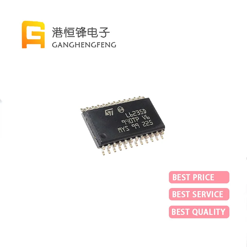 

100% Original New L6234PD013TR HSOP20 L6235D013TR SOP24 IC MOTOR DRIVER 7V-52V 20POWERSO