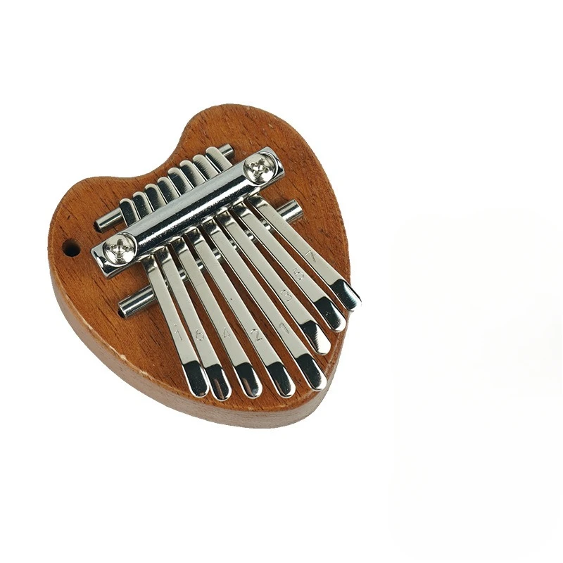 8 Key Mini Wood Kalimba High Quality Exquisite Finger Thumb Piano Marimba Musical Good Accessories Pendant Gift