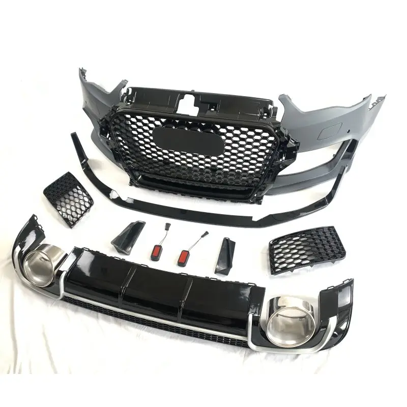 Bokit Per Audi A3 S3 8V Tuning Parts Paraurti Anteriore Con Aggiornamento Griglia A Lifting Stile Rs3 A Rs3 2014 2015 2016