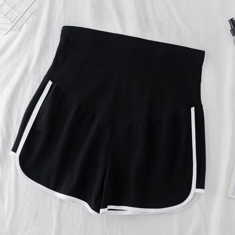 Pregnant Shorts Summer Thin Cotton Maternity Shorts Adjustable Belly Shorts Clothes for Pregnant Women Casual Pregnancy Sleep Home Wear