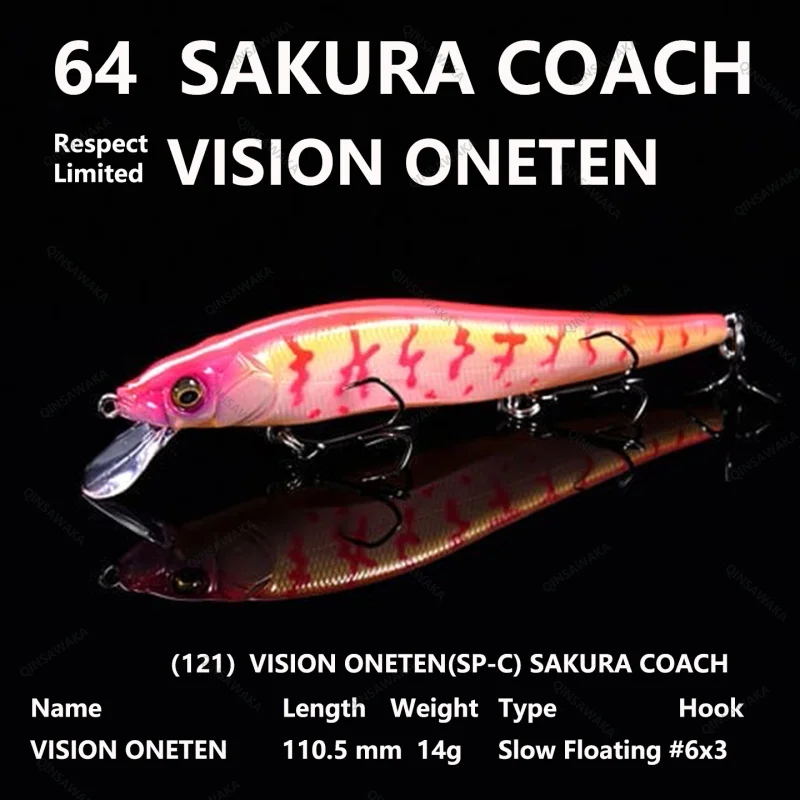 2024.5 NEW SAKURA COACH JAPAN Megabass Limited COLOR RESPECT 64