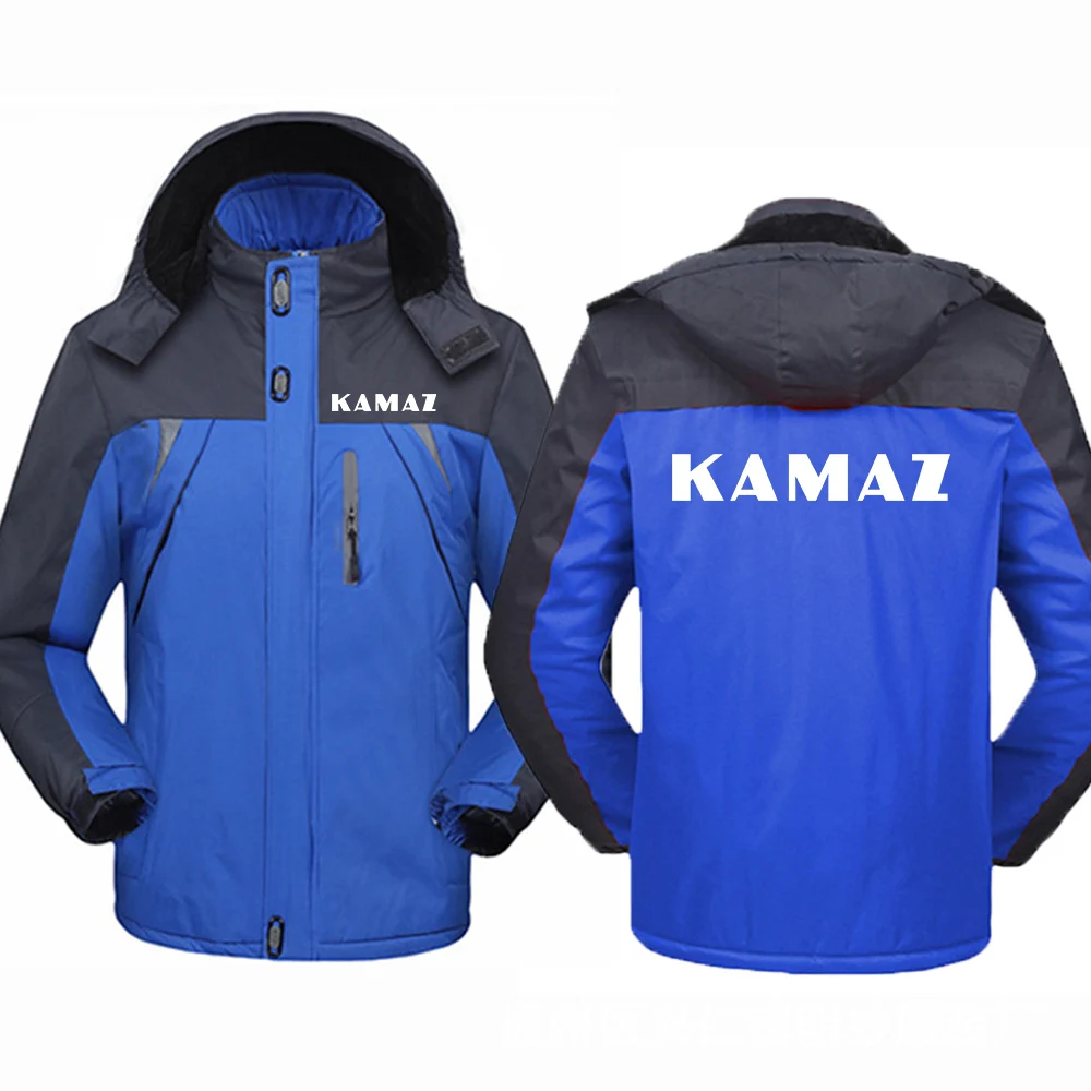 black hoodie mens KAMAZ 2022 Men's New Winter High Quality Parka Windbreak Thicken Warmer Comfortable Windproof Sweatshirts Hoodies Jackets Coats blue hoodie
