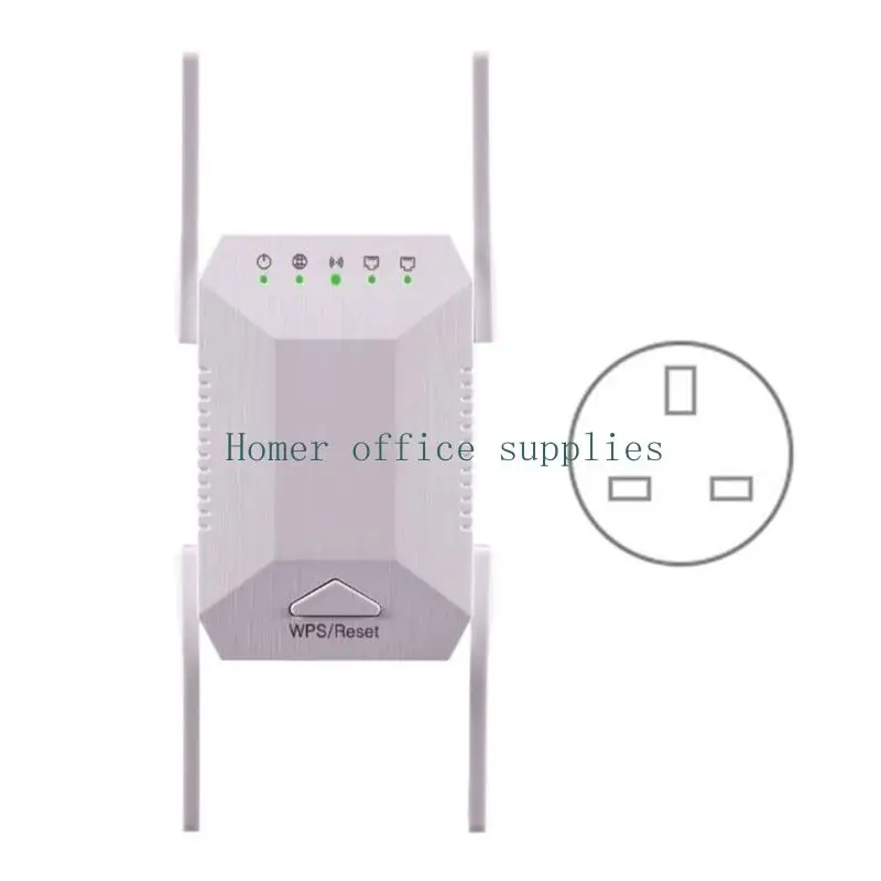 K43B 300Mbps/1200Mbps 신호 부스터 WiFi 확장기 2.4GHz 5GHz WiFi 신호 리피터