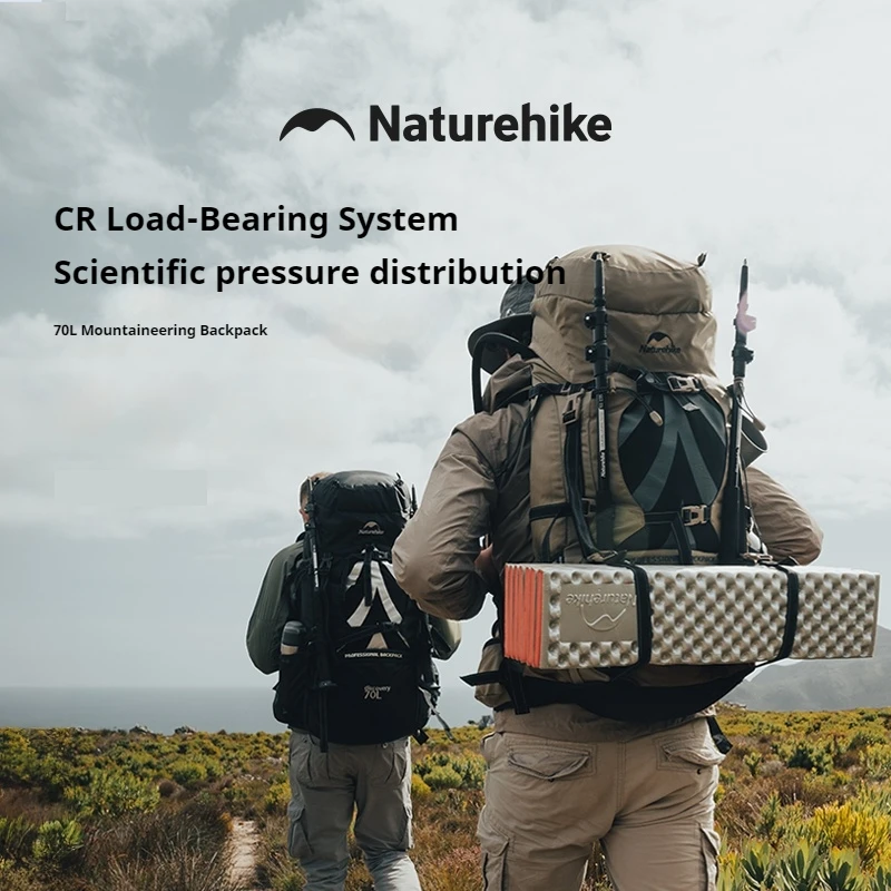 Naturehike 70+5L Backpack Camping Hiking Trekking Backpacking