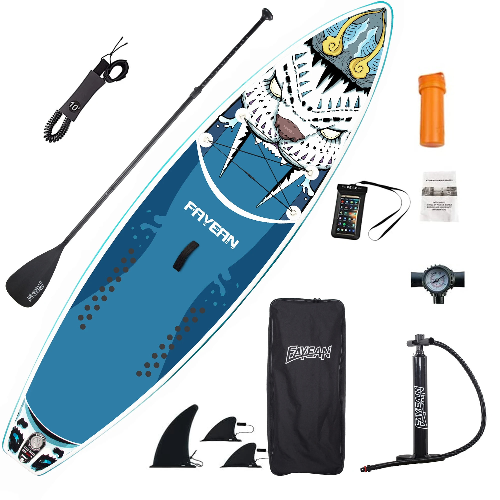 Tavola da Stand Up Paddle (SUP) per Surf, Tavola da Surf Elettrica in Epoxy - immagine 6