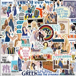 10/30/50pcs Movie Mamma Mia! Stickers for Laptop Skateboard Water Bottle Waterproof Graffiti Stickers Vinyl Decals Kids Toy Kids