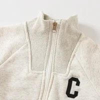 2024 Autumn Winter Baby Rompers Thick Lining Boys Jumpsuits Fur Lining Toddler Clothes Boys Outfit 5