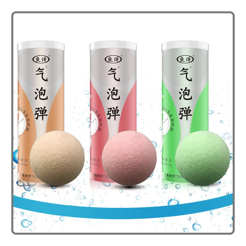 New Fishing Bait Lure Fish Bubble Bomb Oxygen-Enriched Polyfish Bait Additive Nesting Material Bubble Nest Fishing