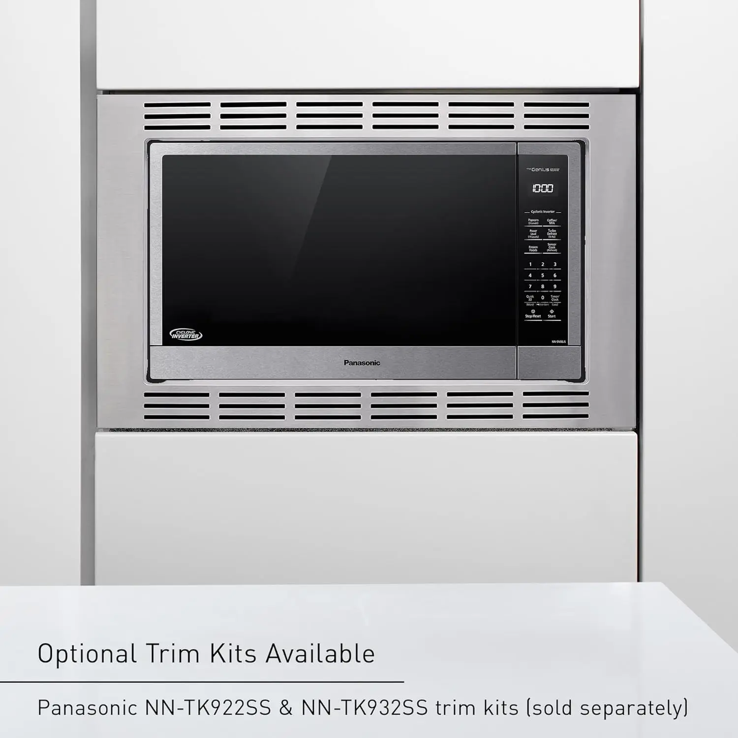 NN-SN98JS Microwave Oven Countertop 2.2 Cft Stainless Steel Panasonic Countertop Microwave Oven with Cyclonic Inverter 6