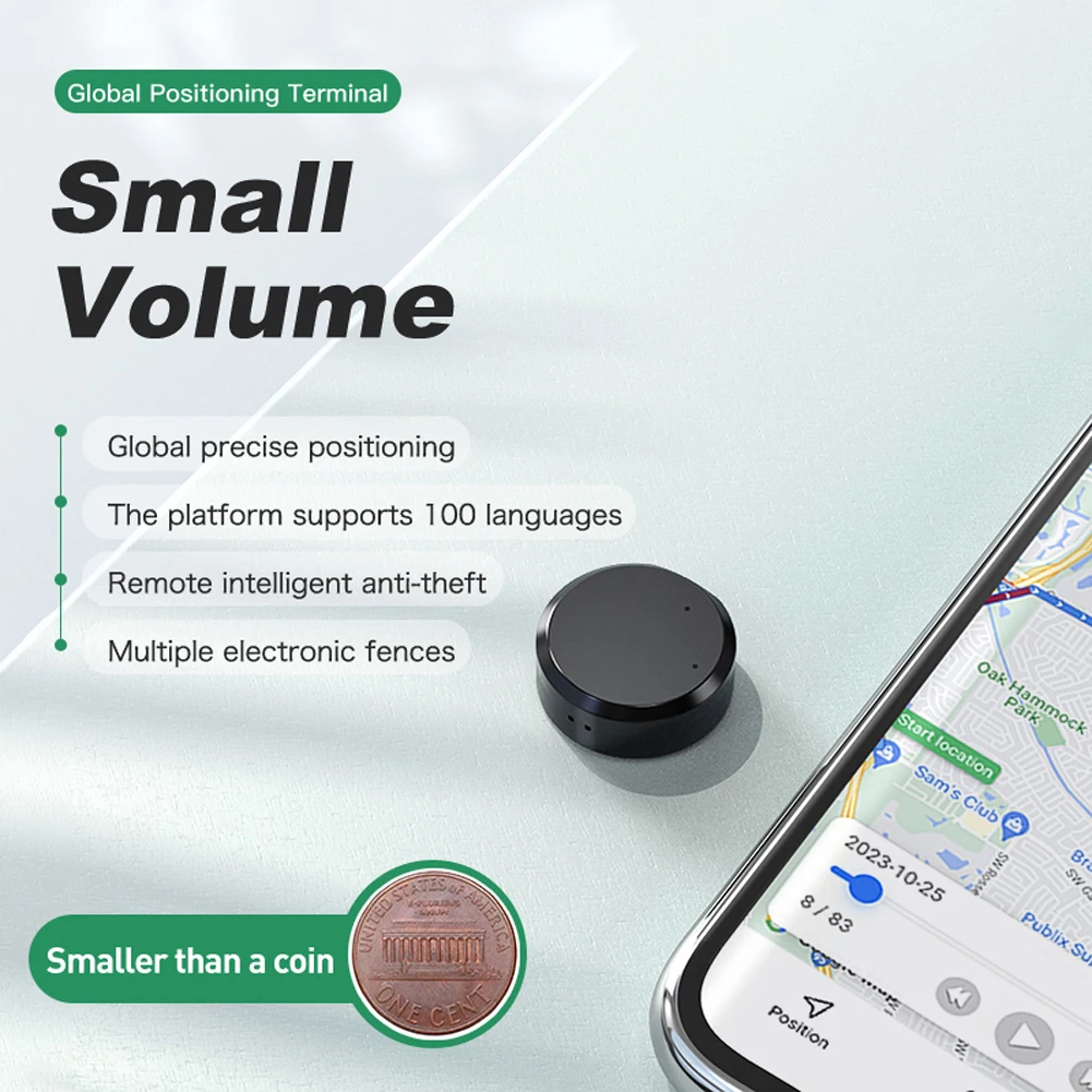 Magnetic Anti-Theft Real-Time Locator Car Vehicle Tracking Device Car/Person/Pet Location Tracker Anti-Theft Tracking Device