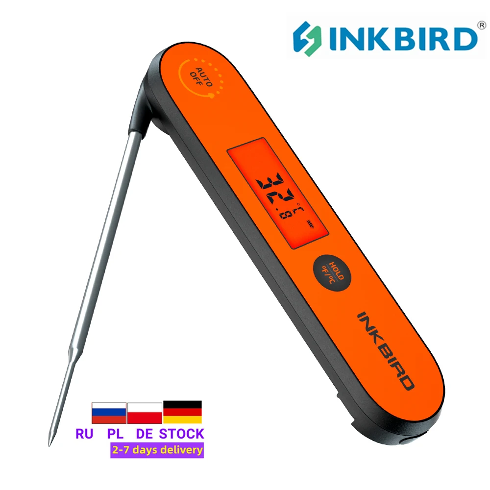 Instant Read Digital Meat Thermometer Inkbird Waterproof Thermometer