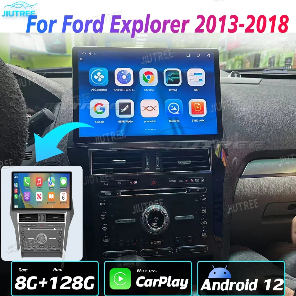 

Автомагнитола для Ford Explorer, 13,3 дюйма, Android 12