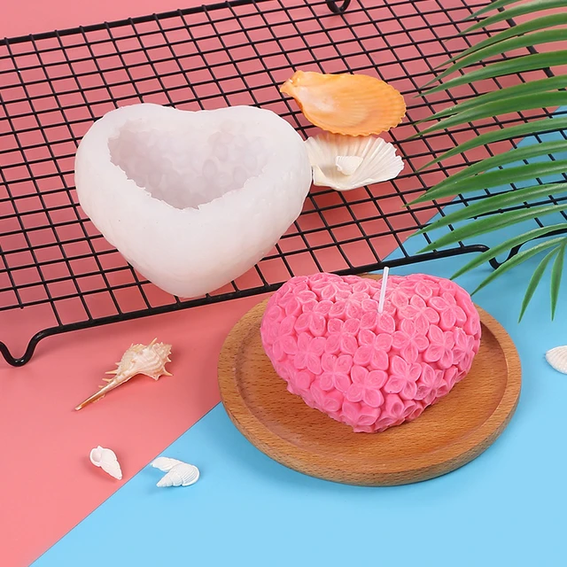 Silicone Heart Mold Silicone Mold For Chocolate Heart Molds For Cake Soap  Chocolate Candle Jelly Resin Art Crafts Making Mold - AliExpress