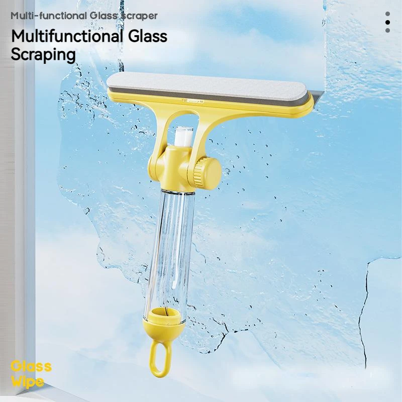 Window Cleaning Tool U Shaped Professional Window Squeegee Cleaner Wiper  with Extension Pole Glass Cleaning Tools Indoor Outdoor - AliExpress