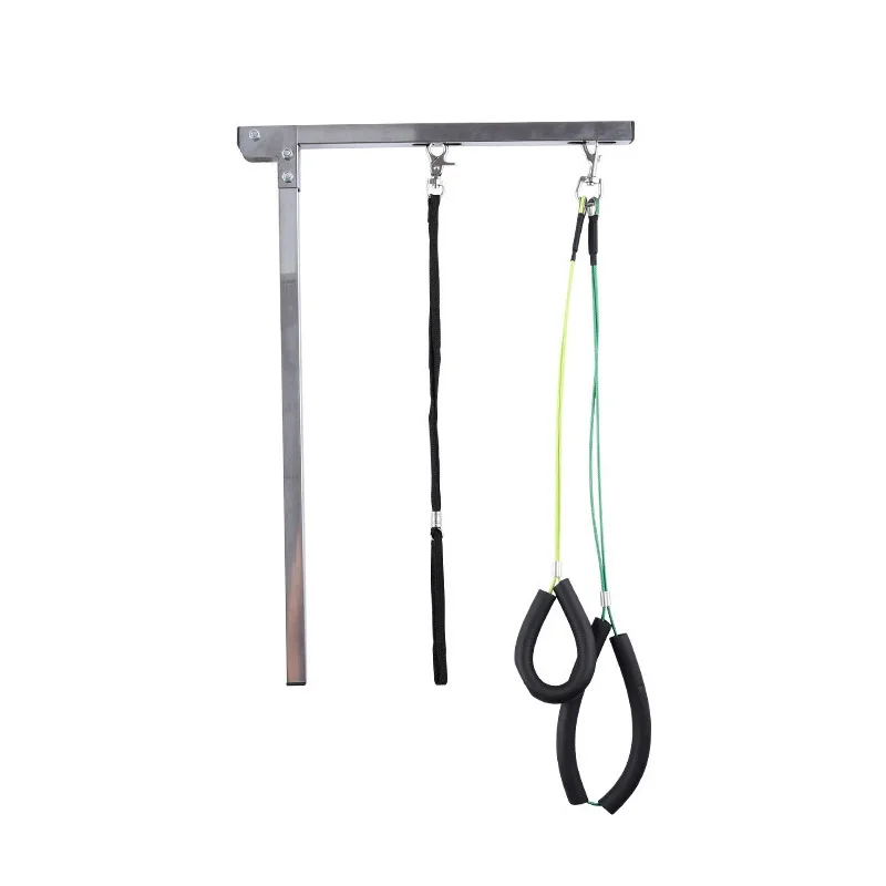 

Pet beauty table bracket stainless steel folding bracket fixture suspension rod beauty table accessories