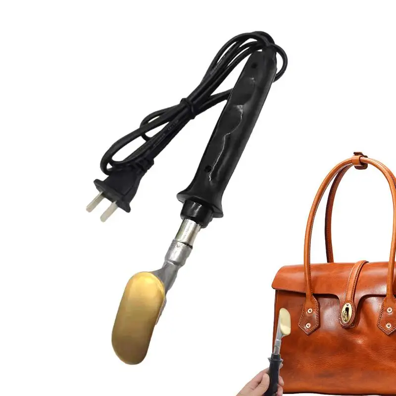 

Mini Iron for Leather Repair Electric Leather Leveling Remover wrinkle removal and smoothing leather product leveling tools