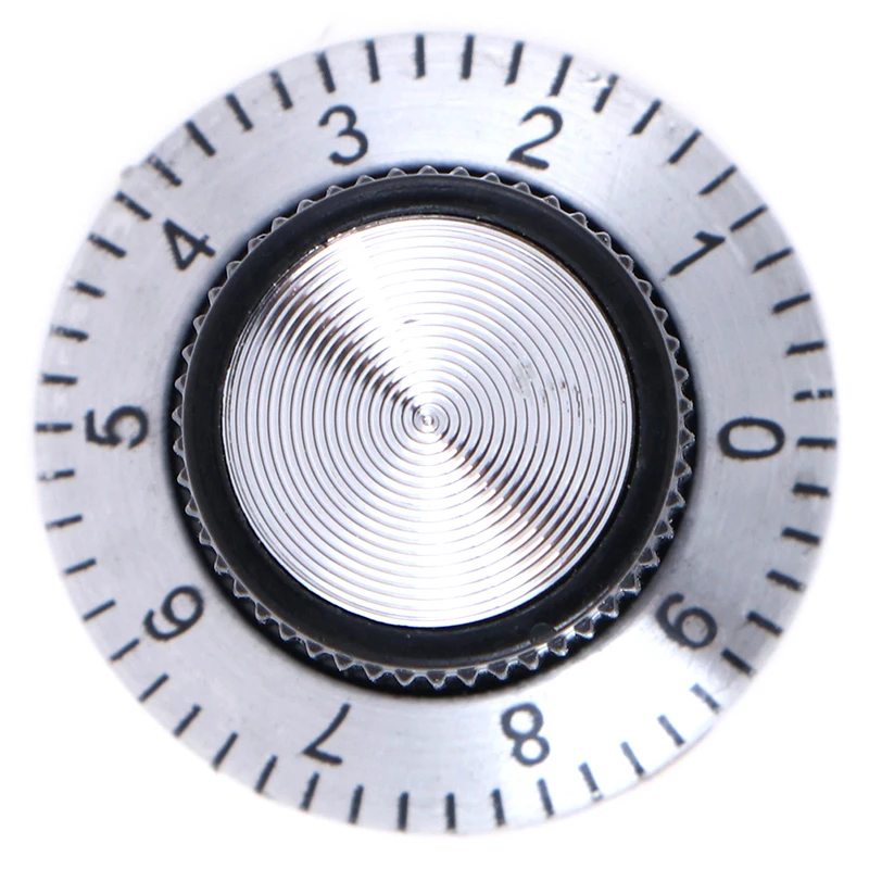 Potentiometer Knob Cap C3 Knob With Digital Scale Metal Surface Potentiometer Knob 6MM