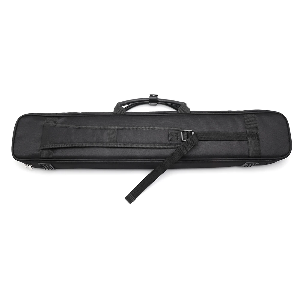 대용량 1/2 당구 풀 큐 케이스 3x4 82CM 당구 액세서리 블랙 블루 색상 홀드 3 버튼 4 샤프트