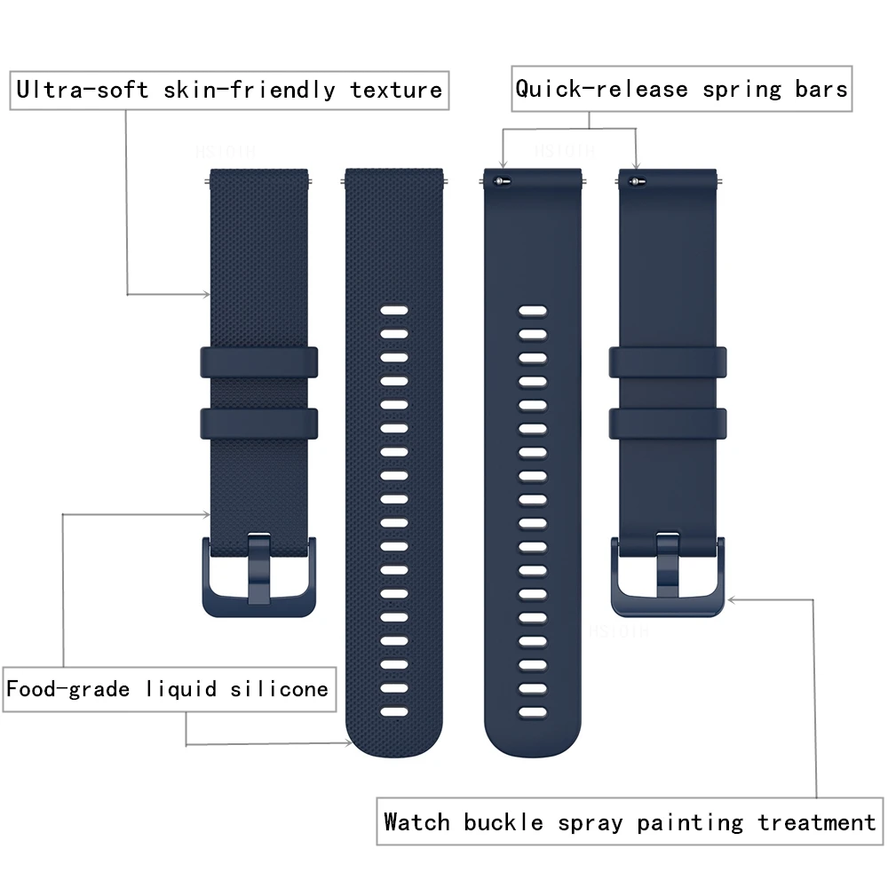 Silicone Quick Release Sports Wristband