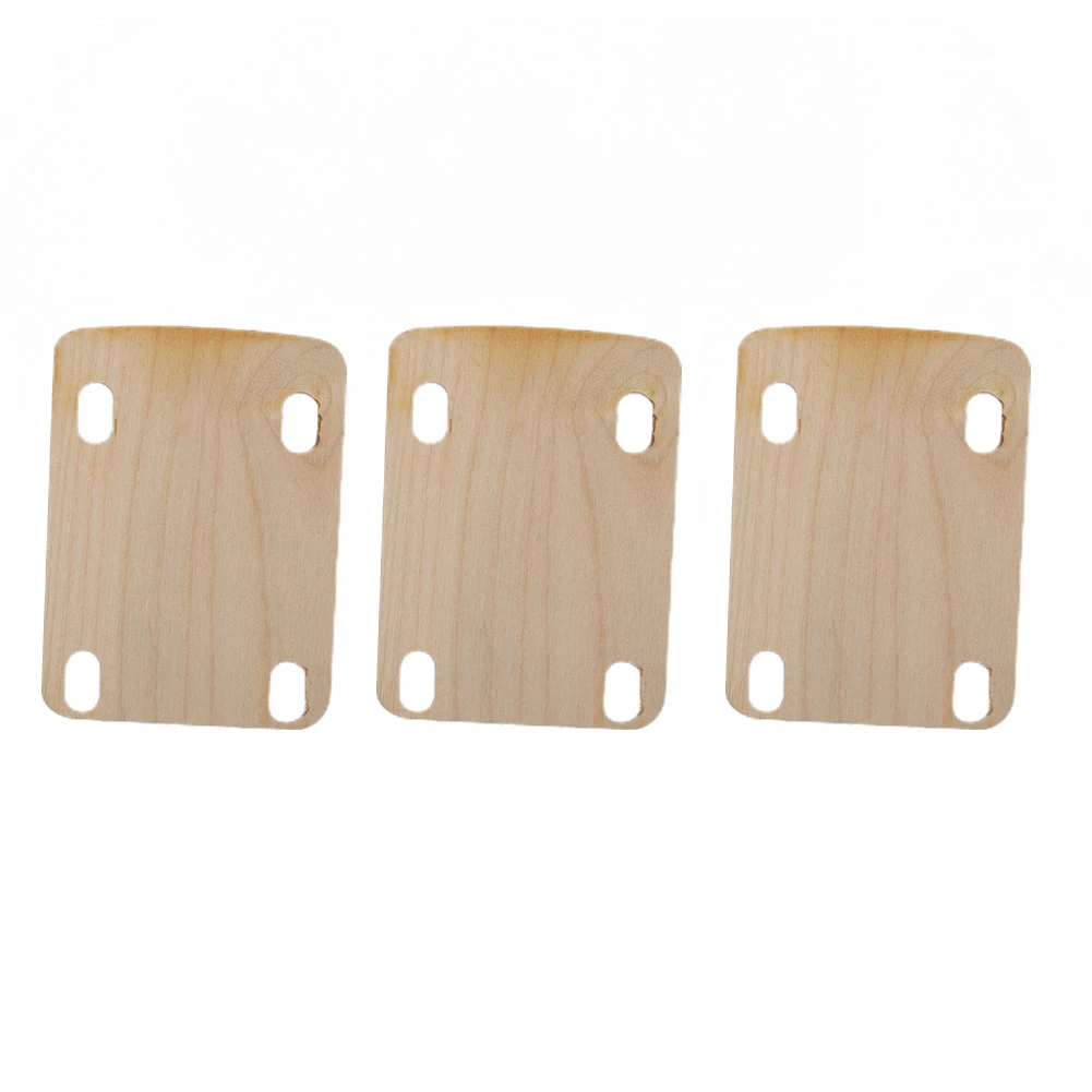 

Кленовые накладки на шею заменяемые кленовые пластины 0,25/0,5/1 градус 2-3/16 дюйма X 3 дюйма 3 шт. аксессуары электрическая гитара долговечные практичные