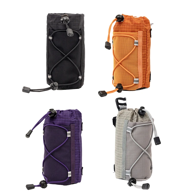 Outdoor-Armtasche mit Wasserkocherhalter; Wanderrucksack mit Reiseflaschenaufbewahrung und Handytasche – Detail 7