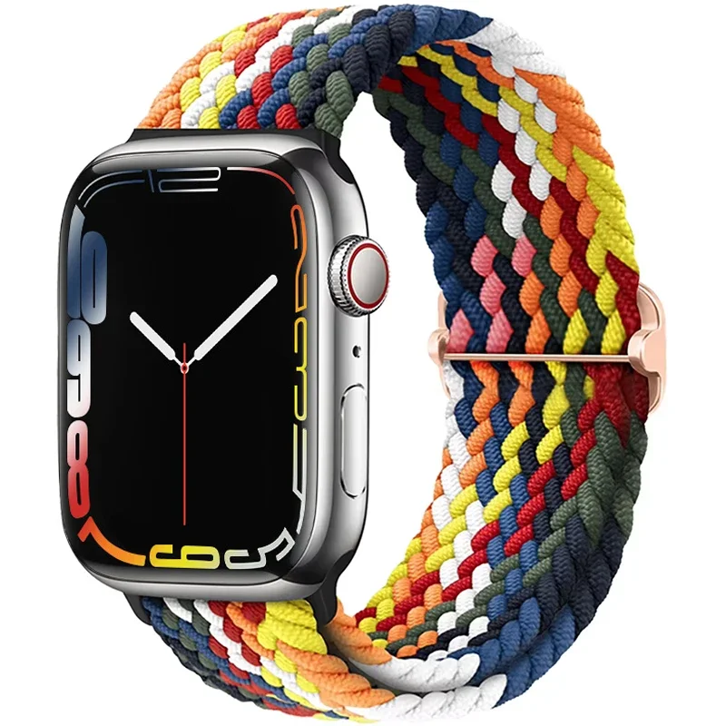 Braided Nylon Adjustable Watch Strap Bracelet