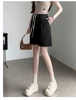 Summer Pregnancy Thin Shorts Drawstring Waist Loose Casual Maternity Short Pants Wide Legs Pregnancy Brief Trousers with Pockets 6